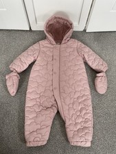 Quilted hooded snowsuit - quilted,