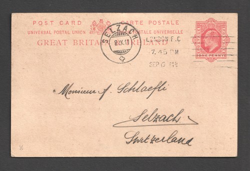 Kevii postal stationery - 1d,