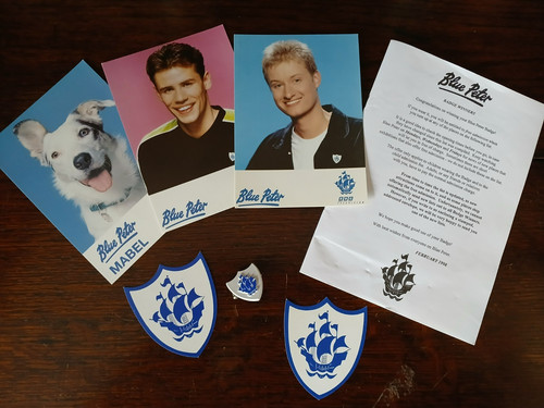 1998 blue peter - with, 3