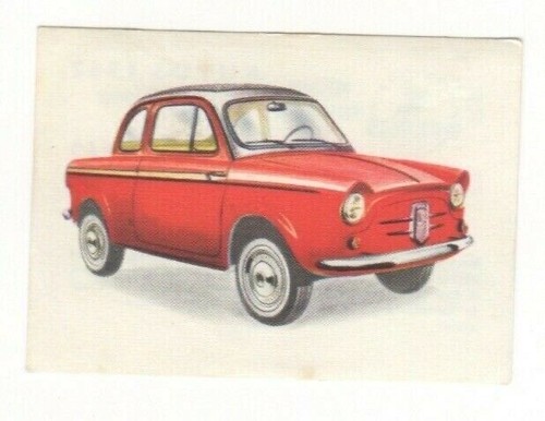 Chocolate card 1962 motor - chocolate,