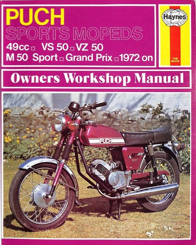 Haynes puch sports - mopeds, vs50