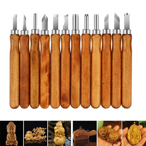 12pcs wood carving hand - carving, chisel