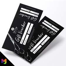Custom Printed Gift Vouchers | Perforated | Hairdresser Salon Business Women 03