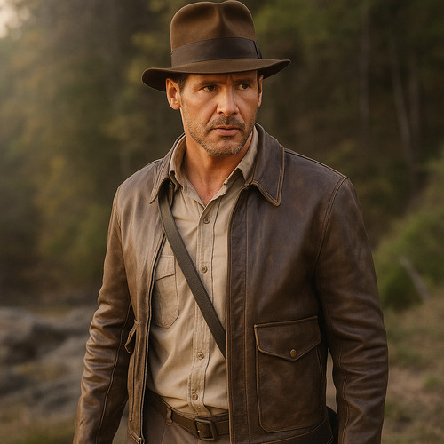 Indiana jones vintage brown - indiana,