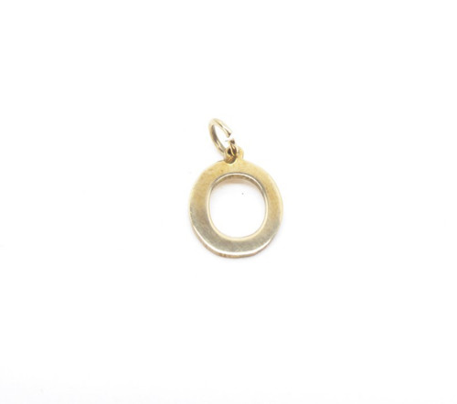 9ct gold charm letter - charm, initial