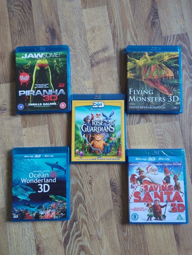 Blu ray movie - 3d, 5