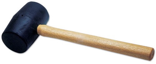 Laser 0434 large rubber - laser, mallet