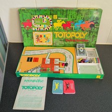 Totopoly Board Game Vintage