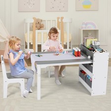 Homfa 2-in-1 Kids Art Table