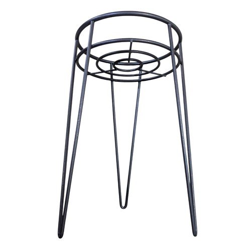 Maison white metal flower - white,