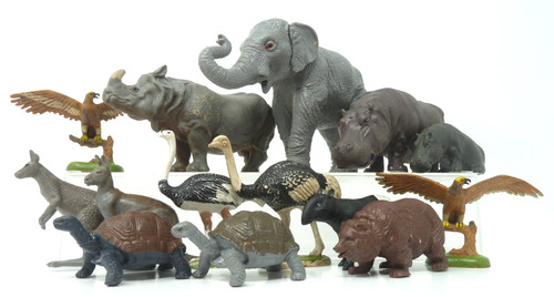 Britains plastic zoo - plastic, animals