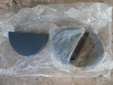 Marley Alutec guttering 128 mm external end stop, Anthracite grey. GE 580H 3 of.