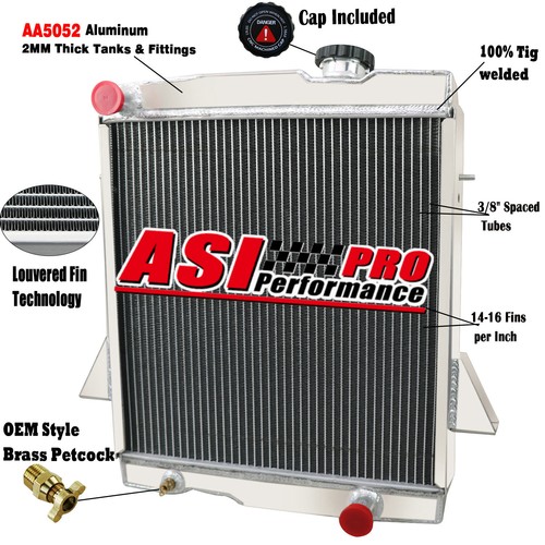 Row radiator for 1969 1974 - row,