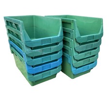 8 x Large Picking Bins Warehouse Shelving Boxes Storage Containers