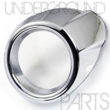 FORD FIESTA MK7 CHROME FOG LIGHT LAMP TRIM BEZEL SURROUND LEFT PASSENGER SIDE