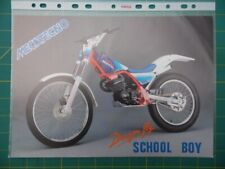 MECATECNO Dragon Fly School Boy 50 Trials sales brochure prospectus Dragonfly