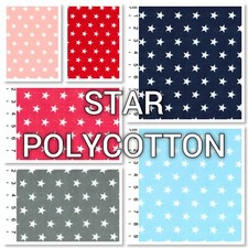 STARS - POLYCOTTON FABRIC -