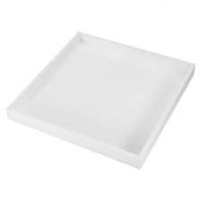 White Wooden Tray Food Cosmetics Storage Fruit Tray Photo Props Modern Hom
