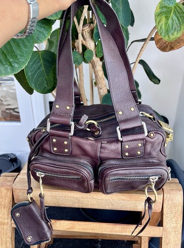 Y2k vintage brown leather - y2k,