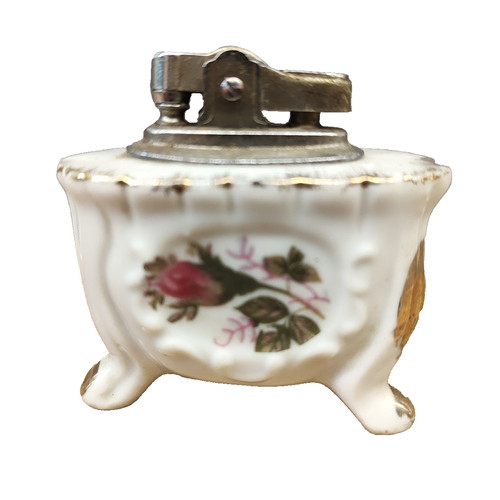 Vintage table lighter - vintage, deco