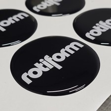 Rotiform Centre cap gel badges
