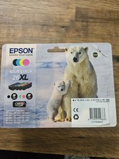 Genuine Original Epson 26XL High Capacity Ink Cartridges Colours Multipack