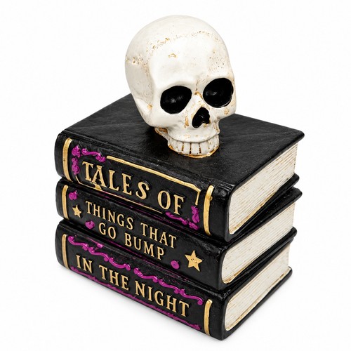 Halloween stacked books - halloween,