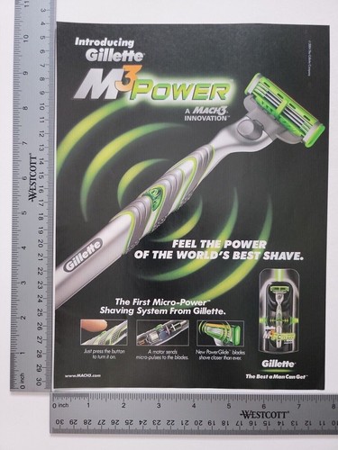 Gillette power mach - m3, 3