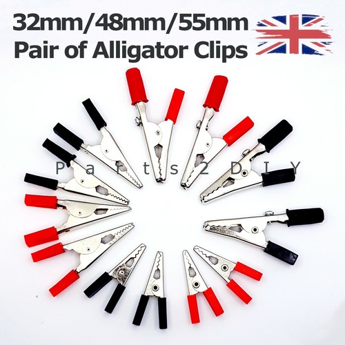 Alligator clips insulated - alligator,