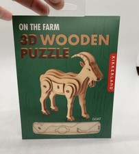 On The Farm 3D Wooden Puzzles
