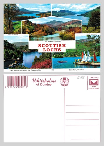 Postcard scottish lochs - postcard,