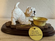 West Highland Terrier Westie Dog Figurine - Leonardo Collection - Lovely