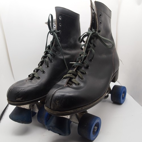 Vtg leather mens roller - 10,