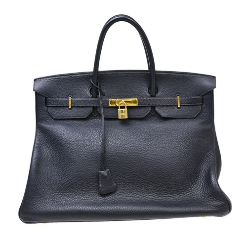 Hermes navy taurillon - hermes,