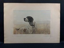 Original Signed Engraving Leon