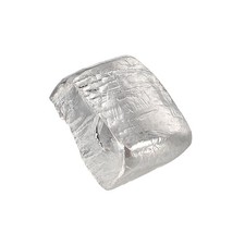 10 Grams Weight Indium Metal Chunks, 99.995% High Purity Indium Block