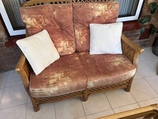 Cane Conservatory three piece