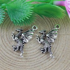 20 Retro Silver Alloy Flying