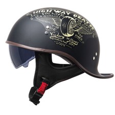 Retro Motorcycle Half Helmet