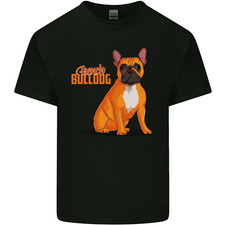A French Bulldog Illustration Kids T-Shirt Boys Girls