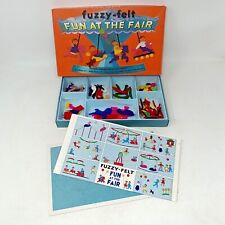 Vintage 1968 Fuzzy-Felt Fun At The Fair Allan Industries Ltd