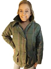 Campbell Cooper Ladies Tweed Shooting Fishing Riding Hunting Jacket Pink New