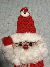 Vintage 5' Tall Kitsch Santa