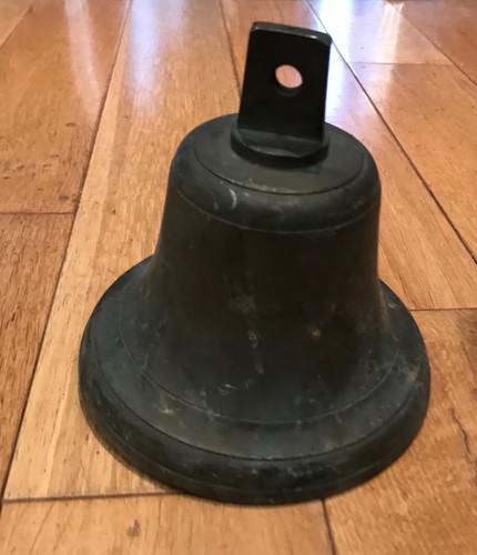 Large vintage bronze bell 5.5
