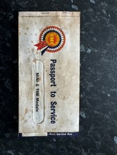 Rare Vintage BMC Passport To