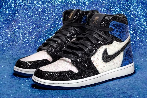 Nike air jordan glitter - glitter, •