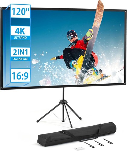 Projector screen and stand - projector,