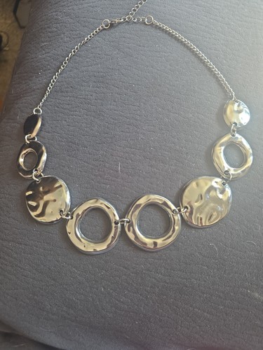 Silver coloured statement - silver,