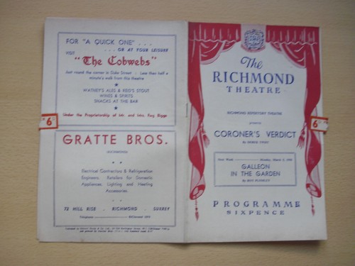 Programme richmond theatre - programme,