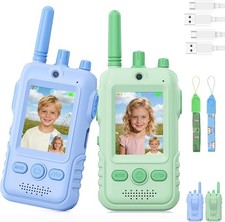 2Pcs Video Walkie Talkies For